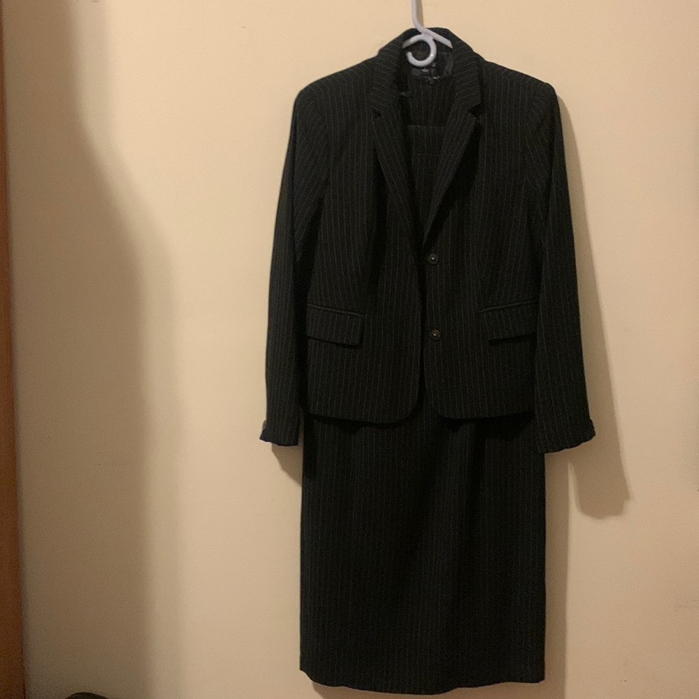Set of three jacket, pants and dress